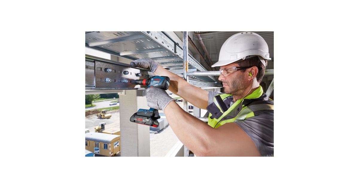 Bosch Akku-Schlagschrauber GDX 18V-210 C Professional solo, 18Volt(blau/schwarz, ohne Akku und Ladegerät)