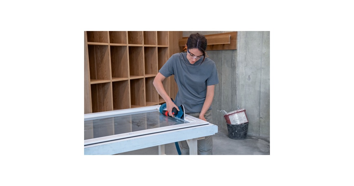 Bosch Akku-Schwingschleifer GSS 12V-13 Professional solo(blau/schwarz, ohne Akku und Ladegerät)