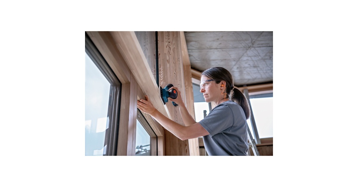 Bosch Akku-Schwingschleifer GSS 12V-13 Professional solo(blau/schwarz, ohne Akku und Ladegerät)