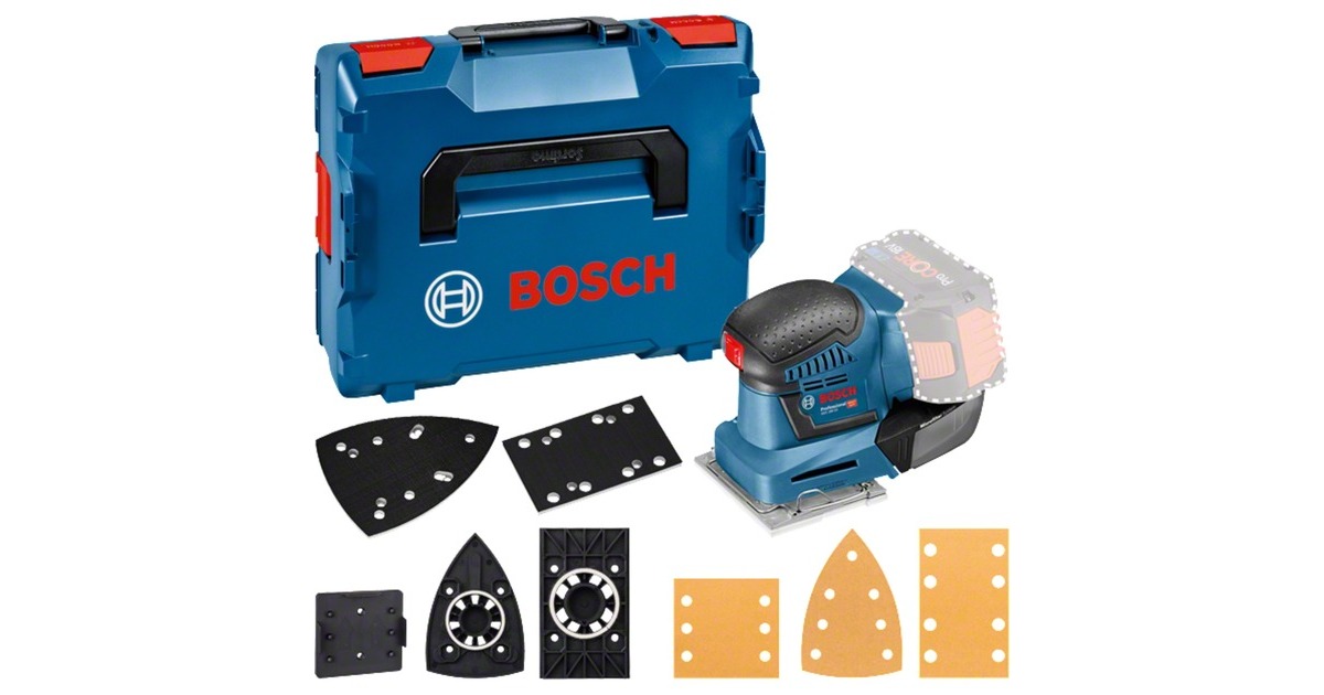 Bosch Akku-Schwingschleifer GSS 18V-10 Professional(blau, ohne Akku und Ladegerät, in L-BOXX) Bosch Akku-Schwingschleifer GSS 18V-10 Professional(blau, ohne Akku und Ladegerät, in L-BOXX)