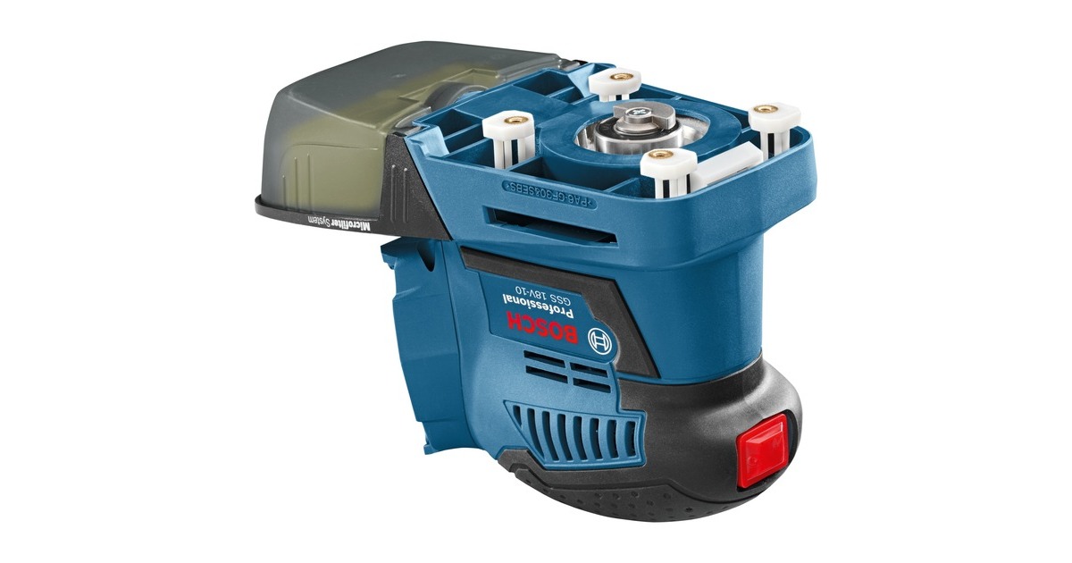 Bosch Akku-Schwingschleifer GSS 18V-10 Professional(blau, 2x Li-Ionen Akku 5,0Ah, in L-BOXX)