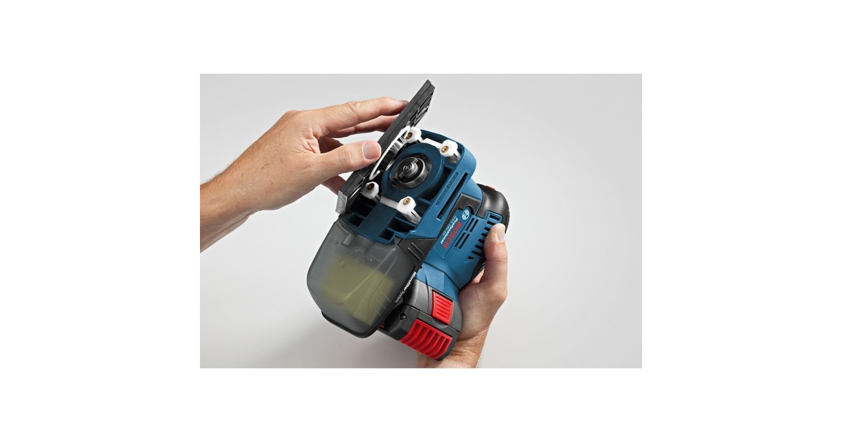 Bosch Akku-Schwingschleifer GSS 18V-10 Professional(blau, 2x Li-Ionen Akku 5,0Ah, in L-BOXX)