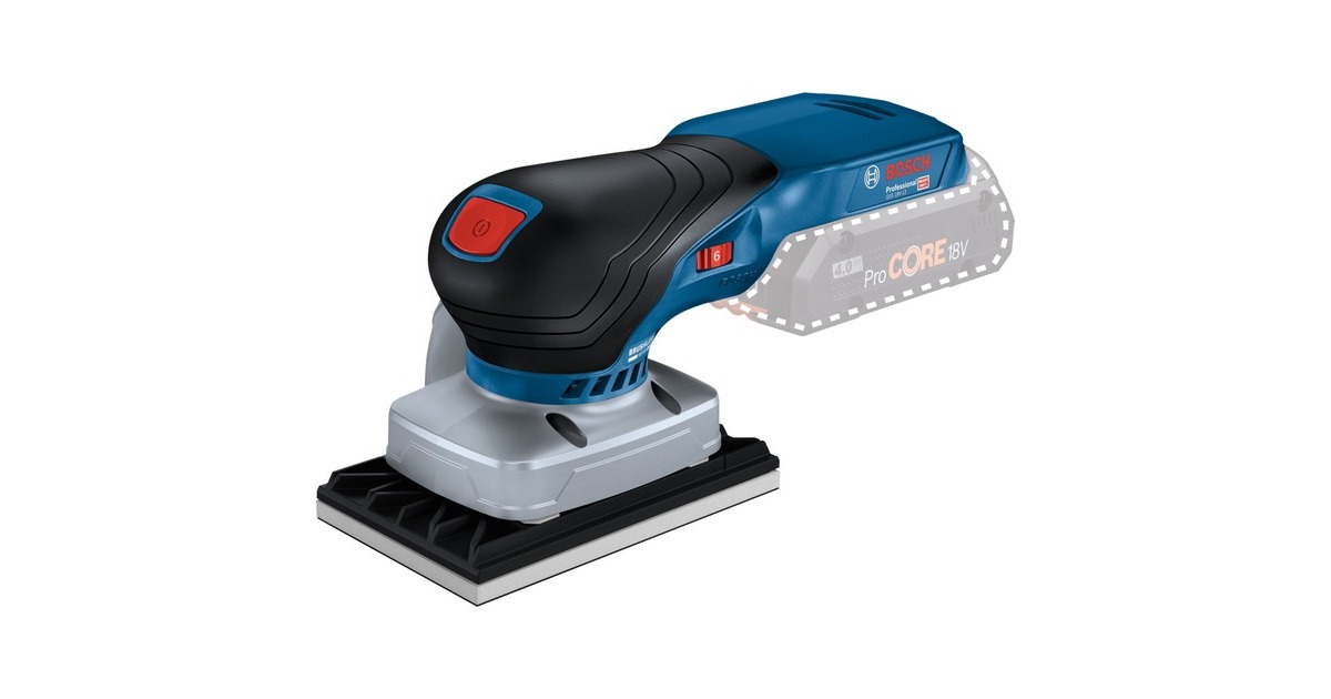 Bosch Akku-Schwingschleifer GSS 18V-13 Professional solo(blau/schwarz, ohne Akku und Ladegerät)