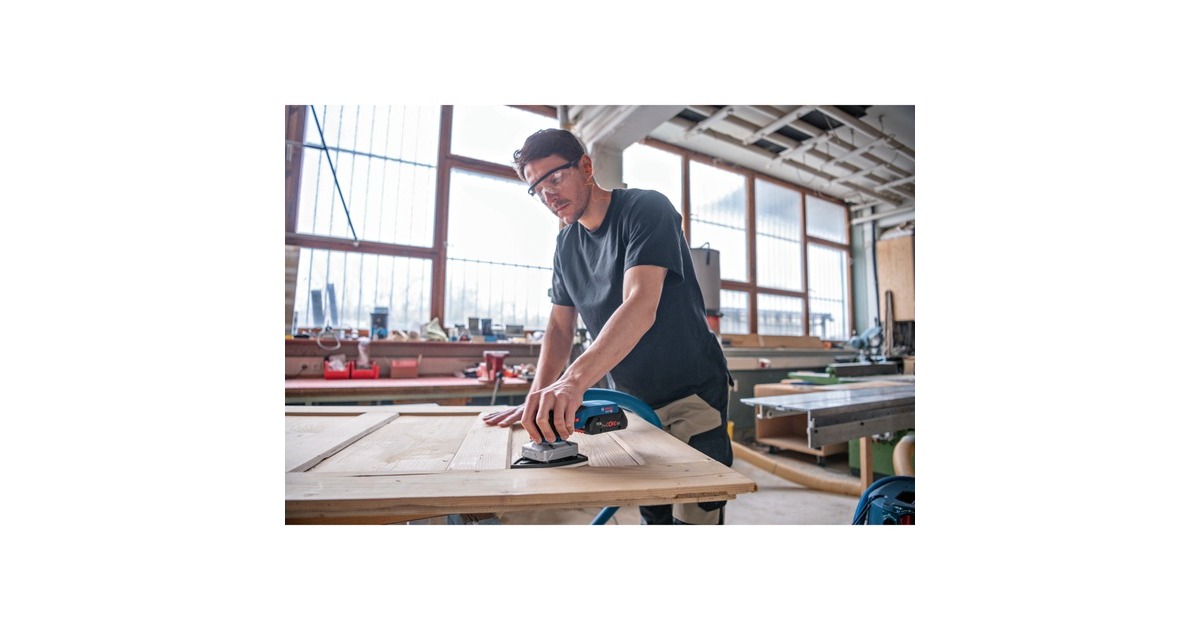 Bosch Akku-Schwingschleifer GSS 18V-13 Professional solo(blau/schwarz, ohne Akku und Ladegerät)