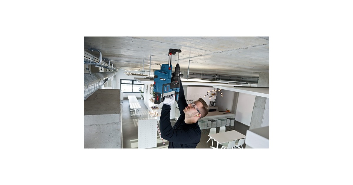 Bosch Akku-Staubabsaugung GDE 18V-16 Professional, Aufsatz(blau, ohne Akku und Ladegerät)