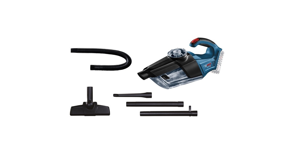 Bosch Akku-Staubsauger GAS 18V-1, Handstaubsauger(blau/schwarz, ohne Akku und Ladegerät)