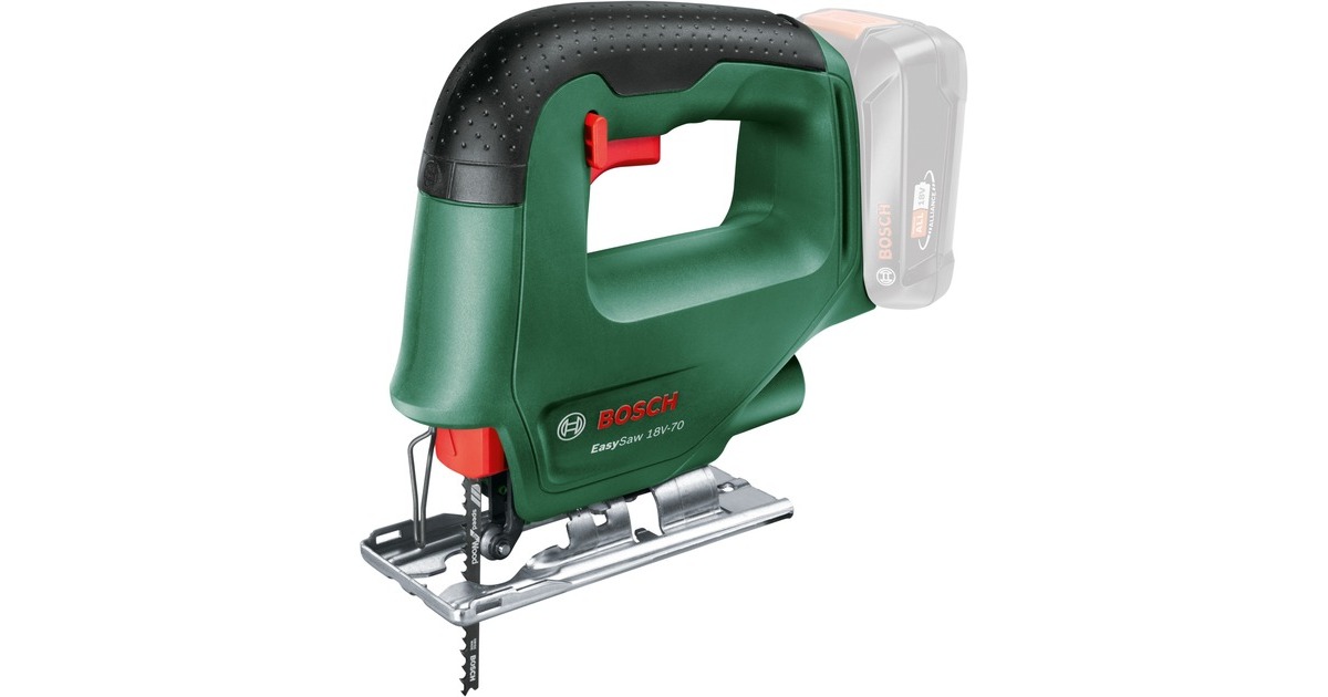 Bosch Akku-Stichsäge EasySaw 18V-70(grün/schwarz, ohne Akku und Ladegerät, POWER FOR ALL ALLIANCE) Bosch Akku-Stichsäge EasySaw 18V-70(grün/schwarz, ohne Akku und Ladegerät, POWER FOR ALL ALLIANCE)