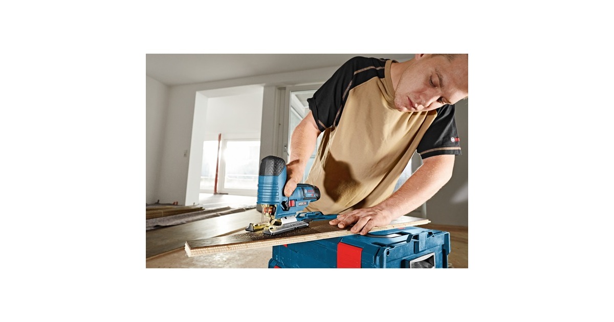 Bosch Akku-Stichsäge GST 12V-70 Professional, 12 Volt(blau/schwarz, 2x Li-Ionen Akku 3,0Ah, in L-BOXX)