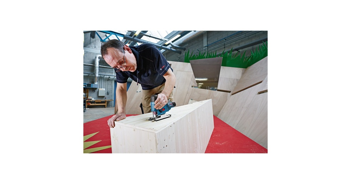 Bosch Akku-Stichsäge GST 12V-70 solo Professional, 12 Volt(blau/schwarz, ohne Akku und Ladegerät)