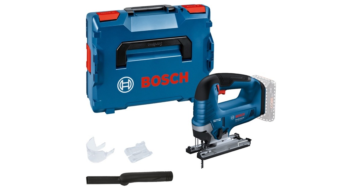 Bosch Akku-Stichsäge GST 18V-125 B Professional solo, 18Volt(blau/schwarz, ohne Akku und Ladegerät, in L-BOXX) Bosch Akku-Stichsäge GST 18V-125 B Professional solo, 18Volt(blau/schwarz, ohne Akku und Ladegerät, in L-BOXX)