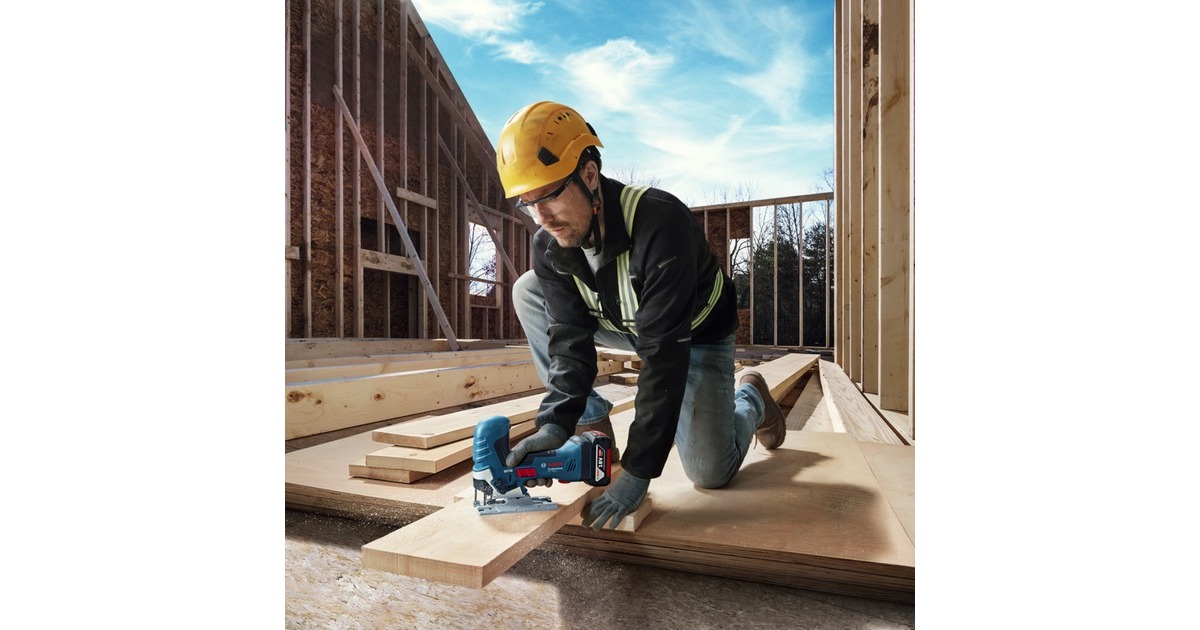 Bosch Akku-Stichsäge GST 18V-125 S Professional solo(blau/schwarz, ohne Akku und Ladegerät)