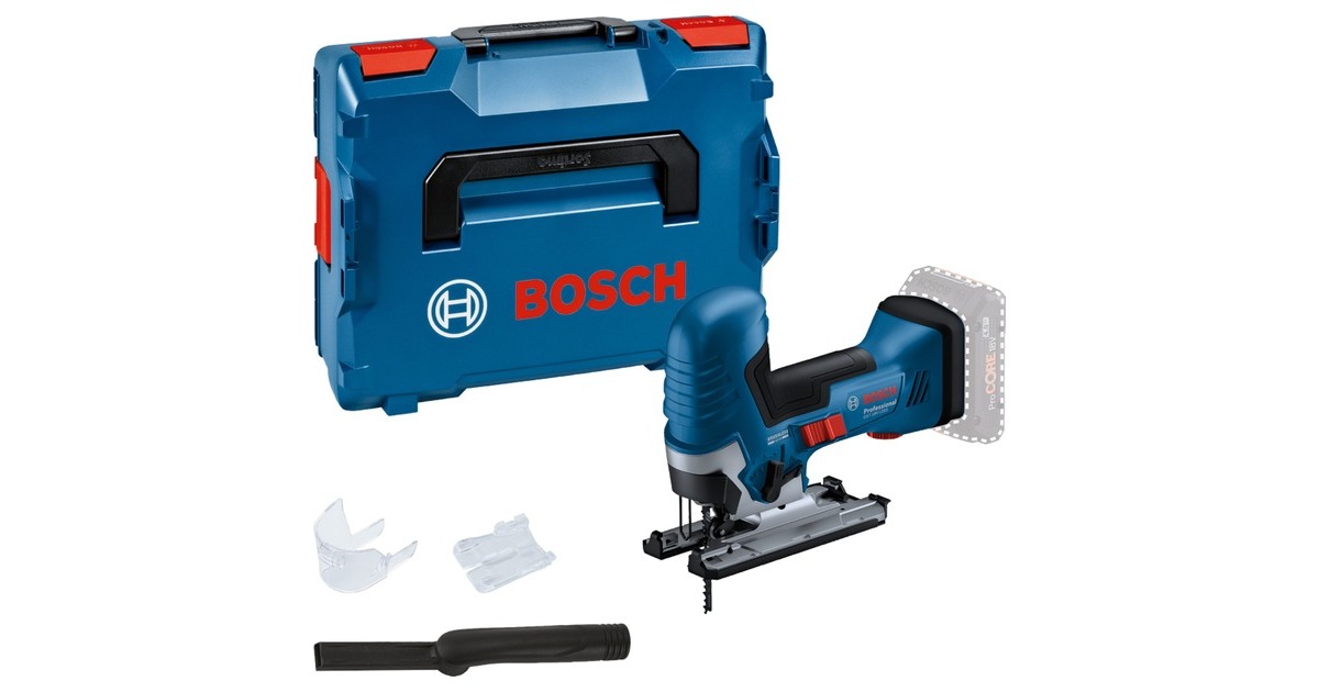 Bosch Akku-Stichsäge GST 18V-125 S Professional solo(blau/schwarz, ohne Akku und Ladegerät, in L-BOXX) Bosch Akku-Stichsäge GST 18V-125 S Professional solo(blau/schwarz, ohne Akku und Ladegerät, in L-BOXX)