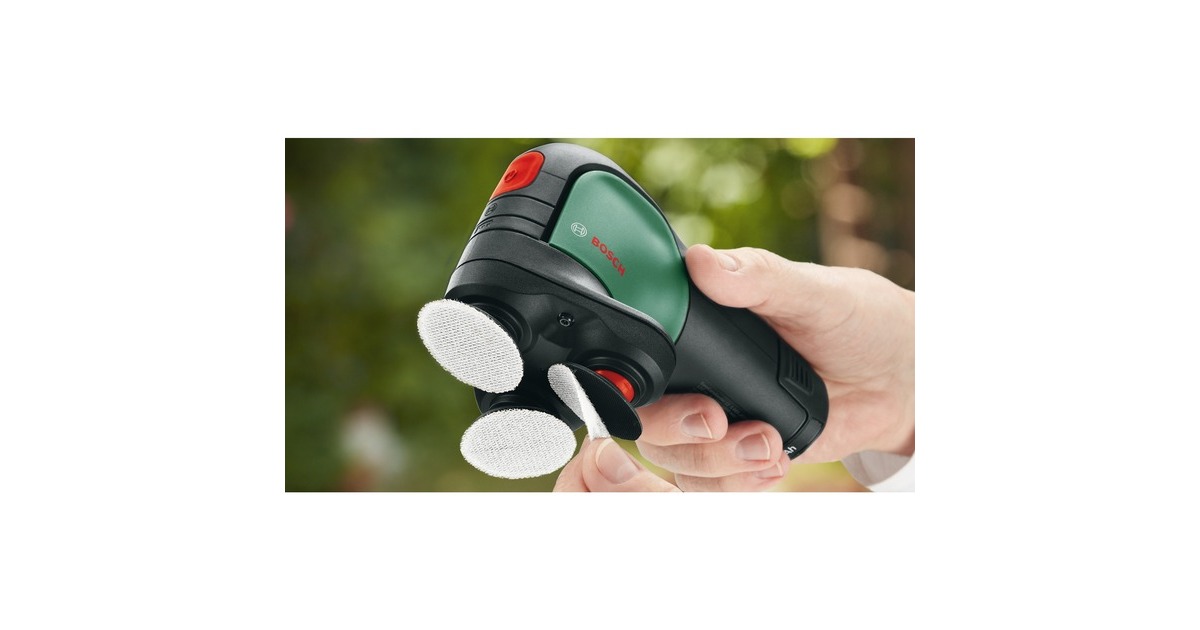 Bosch Akku-Tellerschleifer und -Polierer EasyCurvSander 12 solo(grün/schwarz, ohne Akku und Ladegerät)