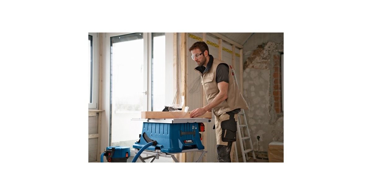Bosch Akku-Tischkreissäge BITURBO GTS 18V-216 Professional solo, 18Volt(blau, ohne Akku und Ladegerät)
