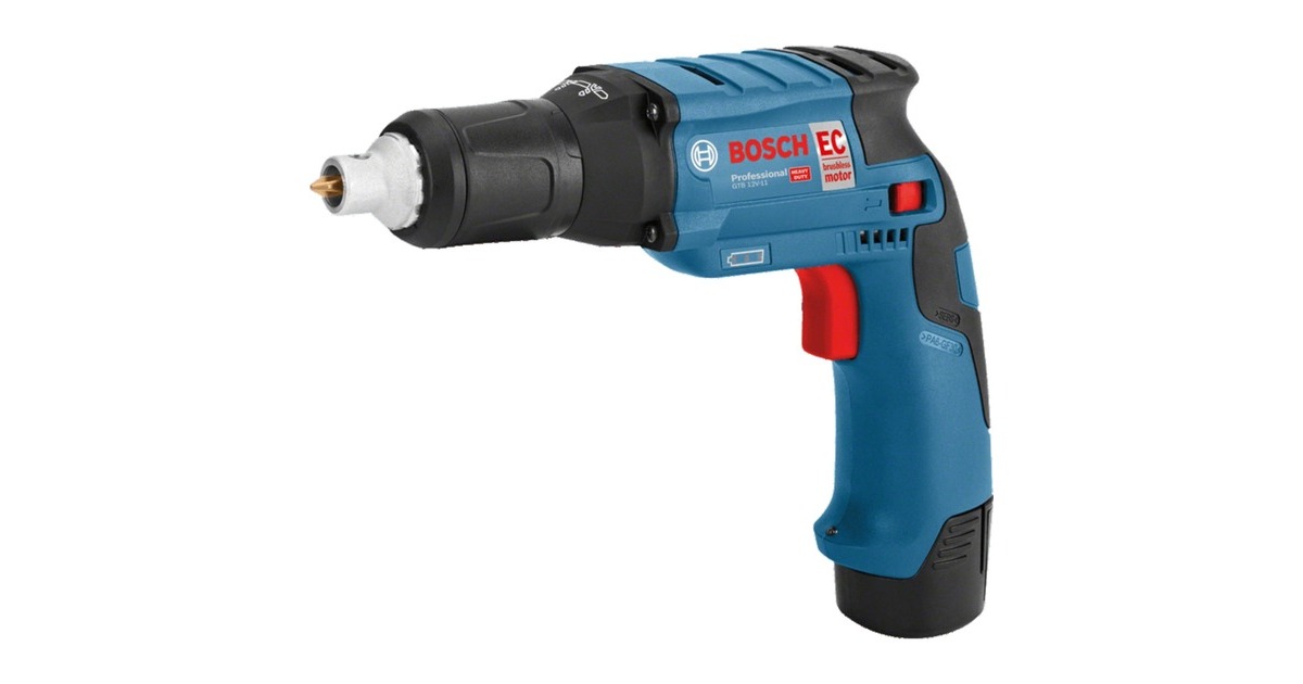 Bosch Akku-Trockenbauschrauber GTB 12V-11 Professional solo(blau/schwarz, ohne Akku und Ladegerät)