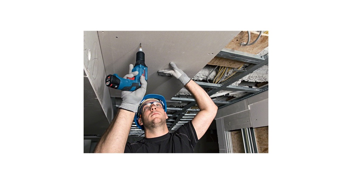 Bosch Akku-Trockenbauschrauber GTB 12V-11 Professional solo, 12Volt(blau/schwarz, ohne Akku und Ladegerät, in L-BOXX)