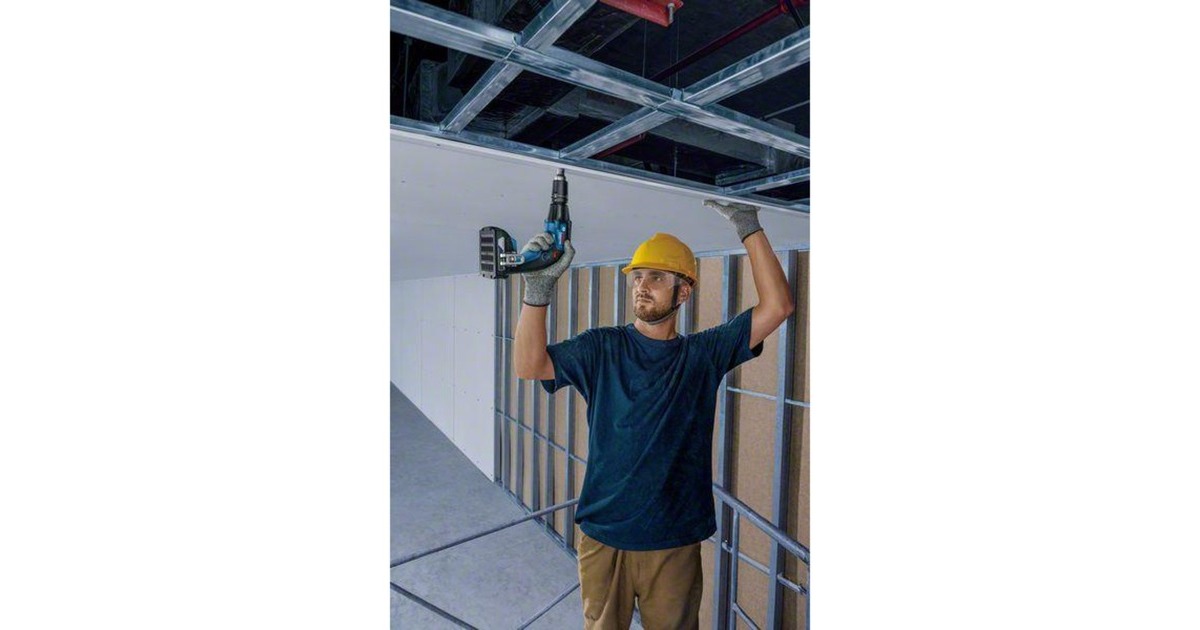 Bosch Akku-Trockenbauschrauber GTB 18V-45 Professional(blau/schwarz, 2x Akku ProCORE18V 4,0Ah, in L-BOXX)