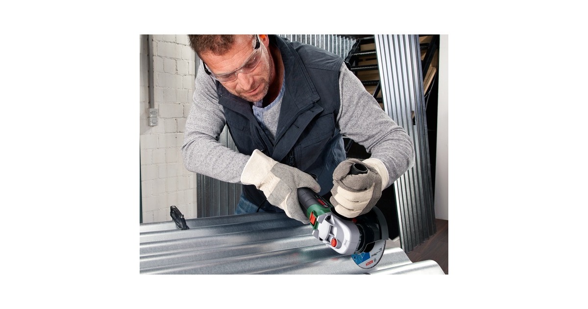 Bosch Akku-Winkelschleifer AdvancedGrind 18(grün/schwarz, ohne Akku und Ladegerät, POWER FOR ALL ALLIANCE)