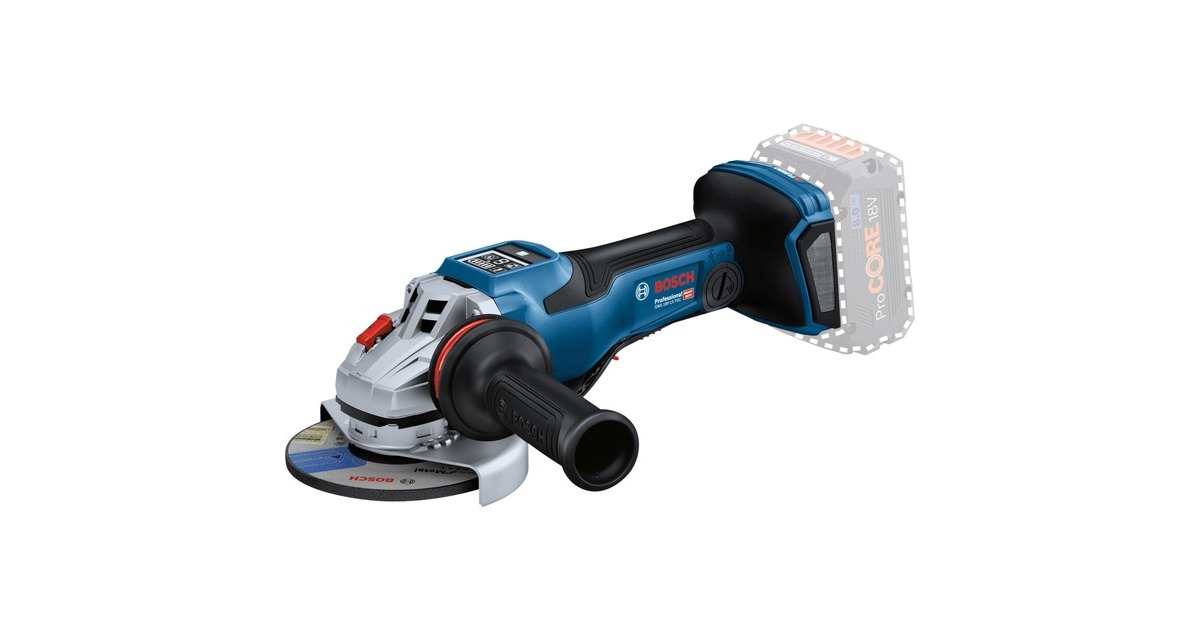 Bosch Akku-Winkelschleifer BITURBO GWS 18V-15 PSC Professional solo, Ø 125mm(blau/schwarz, ohne Akku und Ladegerät)