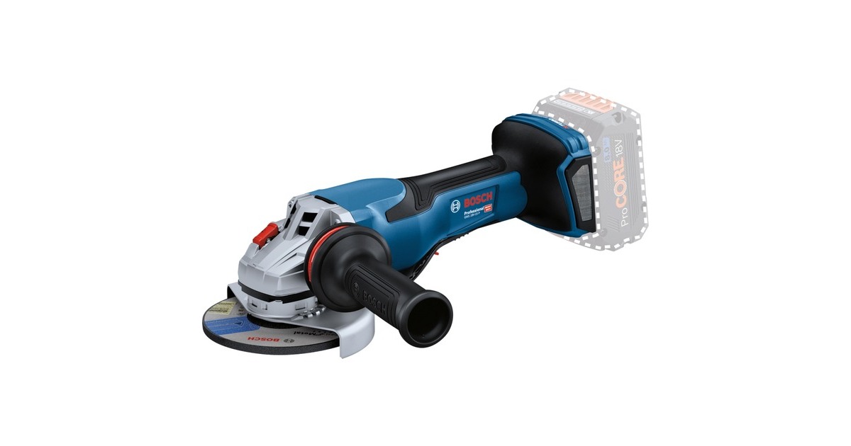 Bosch Akku-Winkelschleifer BITURBO GWS 18V-15 P Professional solo, Ø 125mm(blau/schwarz, ohne Akku und Ladegerät, in L-BOXX)