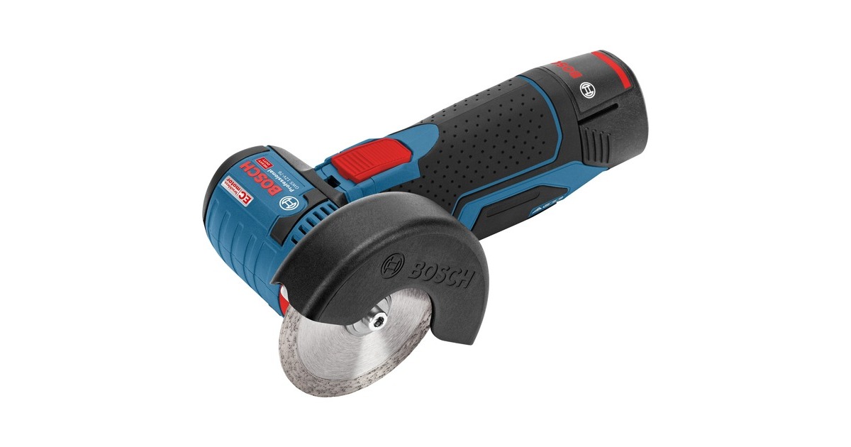 Bosch Akku-Winkelschleifer GWS 12V-76 Professional solo, 12Volt(blau/schwarz, ohne Akku und Ladegerät)