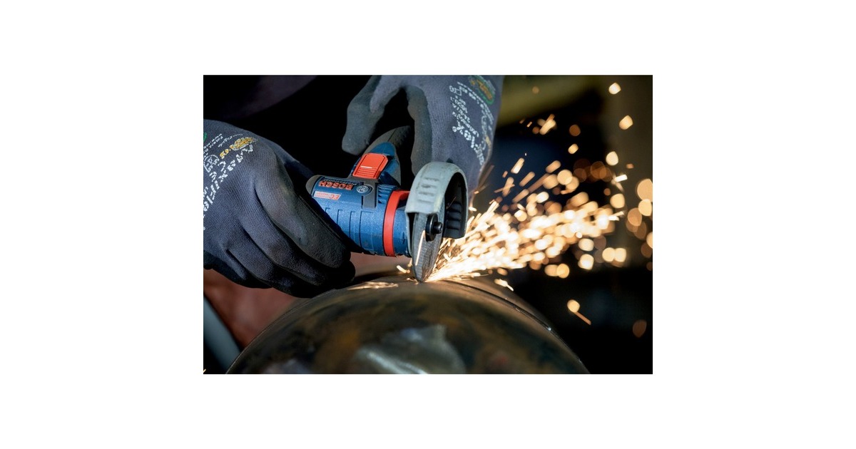 Bosch Akku-Winkelschleifer GWS 12V-76 Professional solo, 12Volt(blau/schwarz, ohne Akku und Ladegerät)