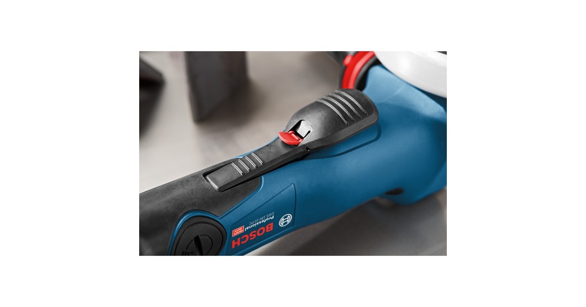 Bosch Akku-Winkelschleifer GWS 18V-10 PSC Professional solo, 18Volt(blau/schwarz, ohne Akku und Ladegerät, Bluetooth Modul, in L-BOXX)