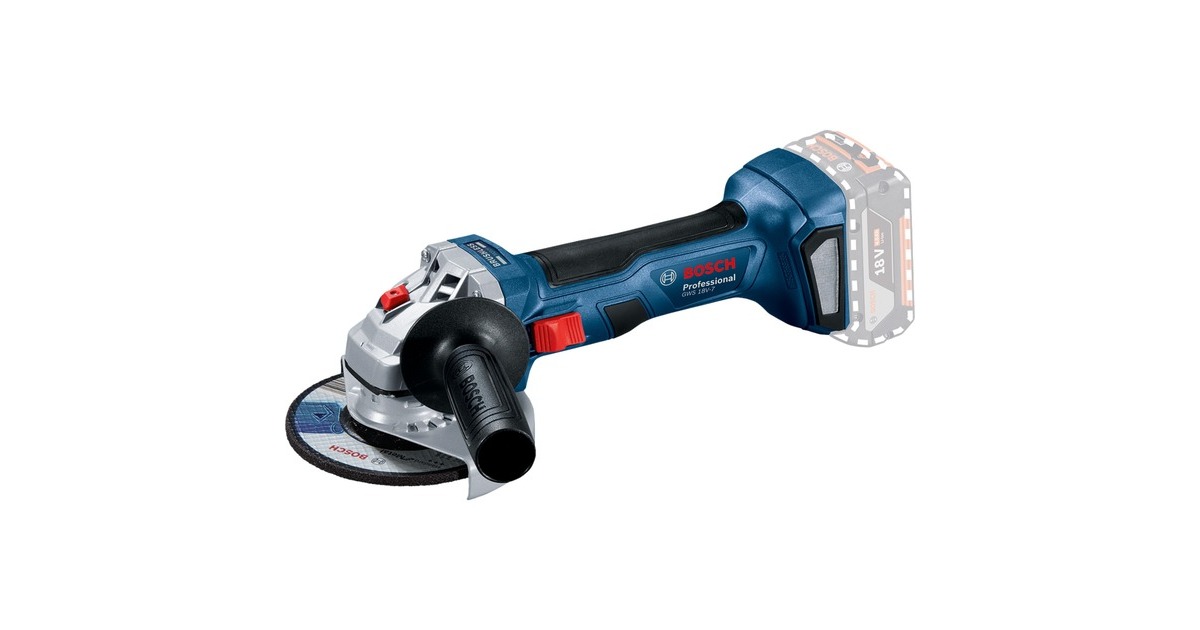 Bosch Akku-Winkelschleifer GWS 18V-7 Professional solo(blau/schwarz, ohne Akku und Ladegerät)