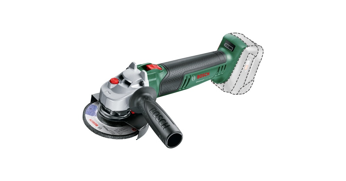 Bosch Akku-Winkelschleifer UniversalGrind 18V-75, Ø 115mm(grün/schwarz, ohne Akku und Ladegerät, POWER FOR ALL ALLIANCE) Bosch Akku-Winkelschleifer UniversalGrind 18V-75, Ø 115mm(grün/schwarz, ohne Akku und Ladegerät, POWER FOR ALL ALLIANCE)