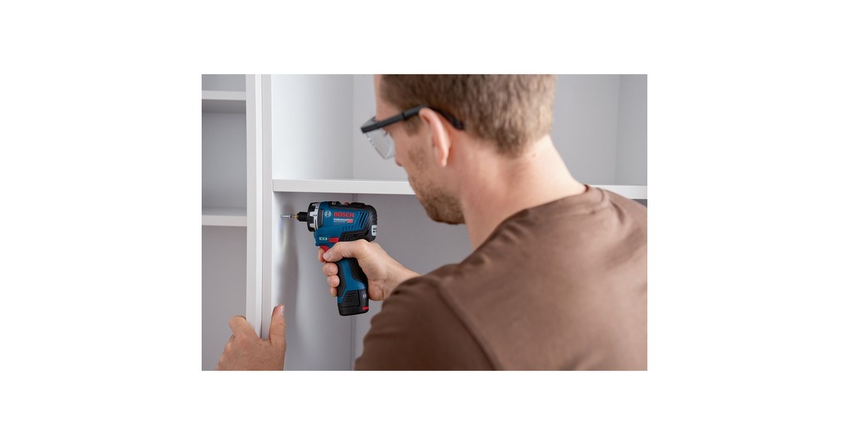Bosch Akkuschrauber GSR 12V-35 HX Professional, 12Volt(blau/schwarz, 2x Li-Ion Akku 3Ah, L-BOXX)