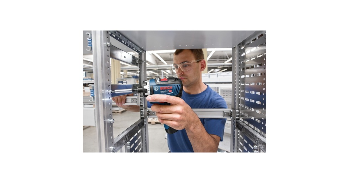 Bosch Akkuschrauber GSR 12V-35 HX Professional, 12Volt(blau/schwarz, 2x Li-Ion Akku 3Ah, L-BOXX)