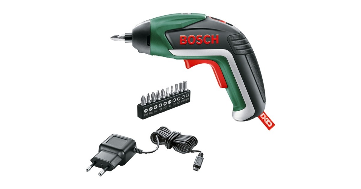 Bosch Akkuschrauber IXO 5 Basic, 3,6Volt(grün/schwarz, Li-Ionen Akku 1,5Ah)