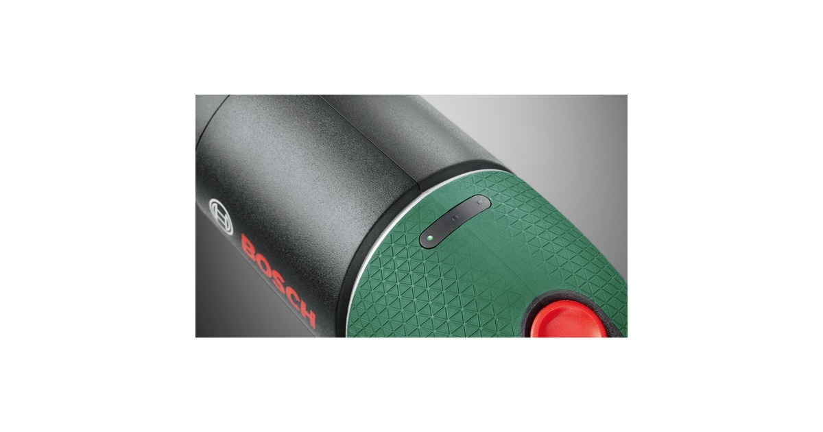 Bosch Akkuschrauber IXO 6 Classic, mit 10-teiligem Bit-Set(grün/schwarz, Li-Ionen Akku 3,6Volt 1,5Ah)