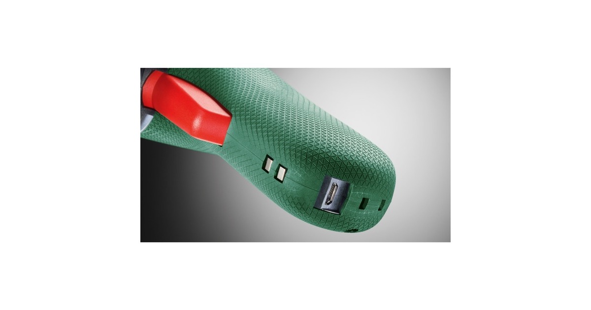 Bosch Akkuschrauber IXO 6 Classic, mit 10-teiligem Bit-Set(grün/schwarz, Li-Ionen Akku 3,6Volt 1,5Ah)