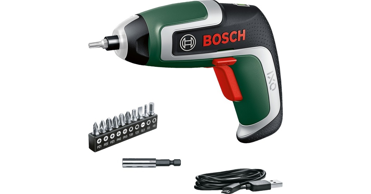 Bosch Akkuschrauber IXO 7 Basic, 3,6Volt(grün/schwarz, Li-Ionen Akku 2,0Ah)