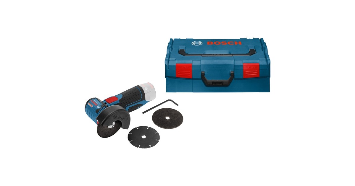 Bosch Akkuwinkelschleifer GWS 10,8/12-76 V-EC(blau, ohne Akku und Ladegerät, in L-BOXX) Bosch Akkuwinkelschleifer GWS 10,8/12-76 V-EC(blau, ohne Akku und Ladegerät, in L-BOXX)