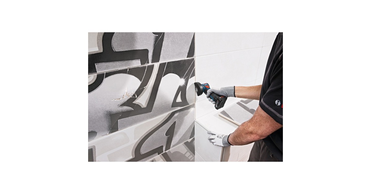 Bosch Akkuwinkelschleifer GWS 10,8/12-76 V-EC(blau, ohne Akku und Ladegerät, in L-BOXX)