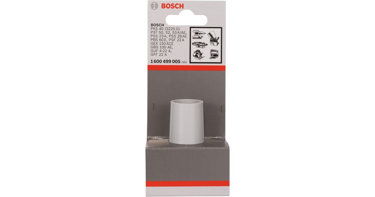 Bosch Anschlussstutzen Ø 25 x 35mm, Adapter(für Nass-/ Trockensauger) Bosch Anschlussstutzen Ø 25 x 35mm, Adapter(für Nass-/ Trockensauger)