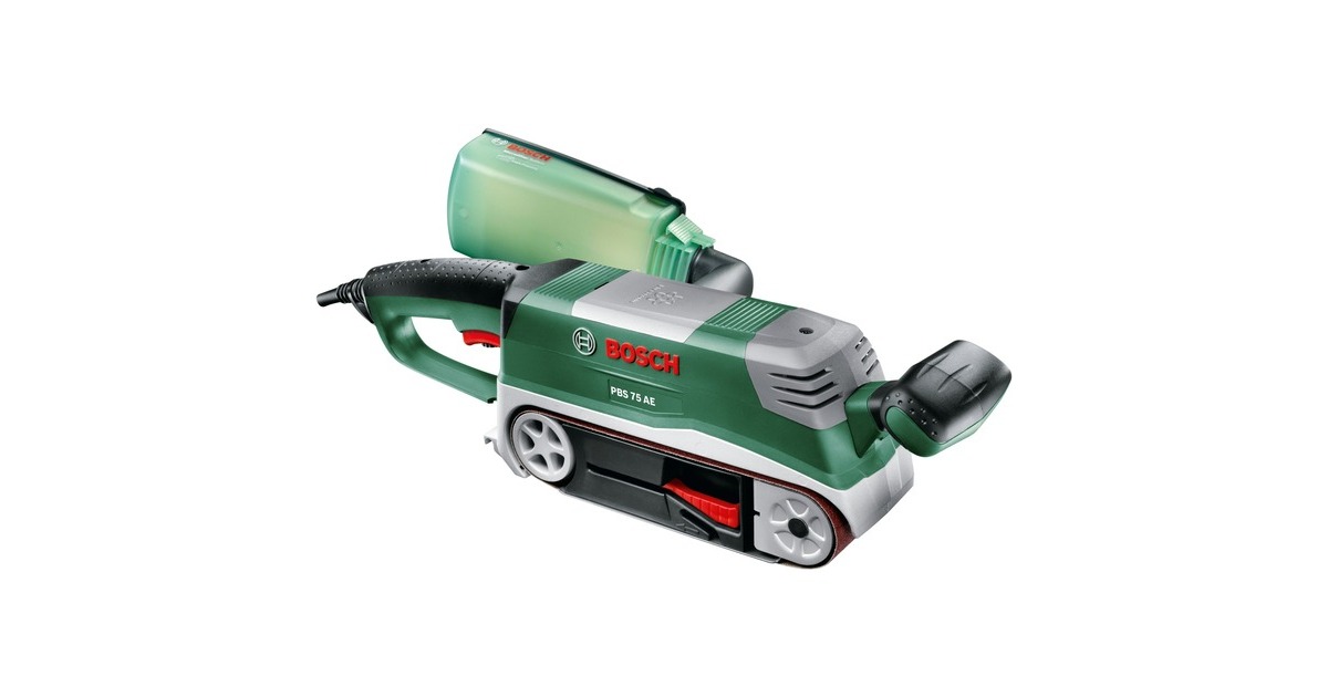 Bosch Bandschleifer PBS 75 AE(grün, 750 Watt, Koffer) Bosch Bandschleifer PBS 75 AE(grün, 750 Watt, Koffer)