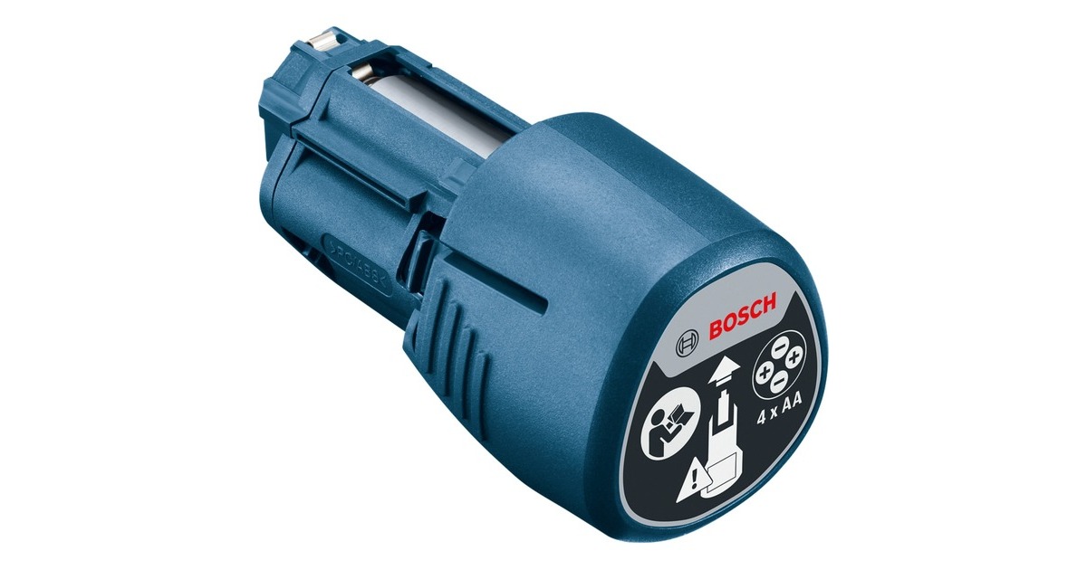 Bosch Batterie-Adapter AA1(blau, für Messgeräte und Linienlaser)