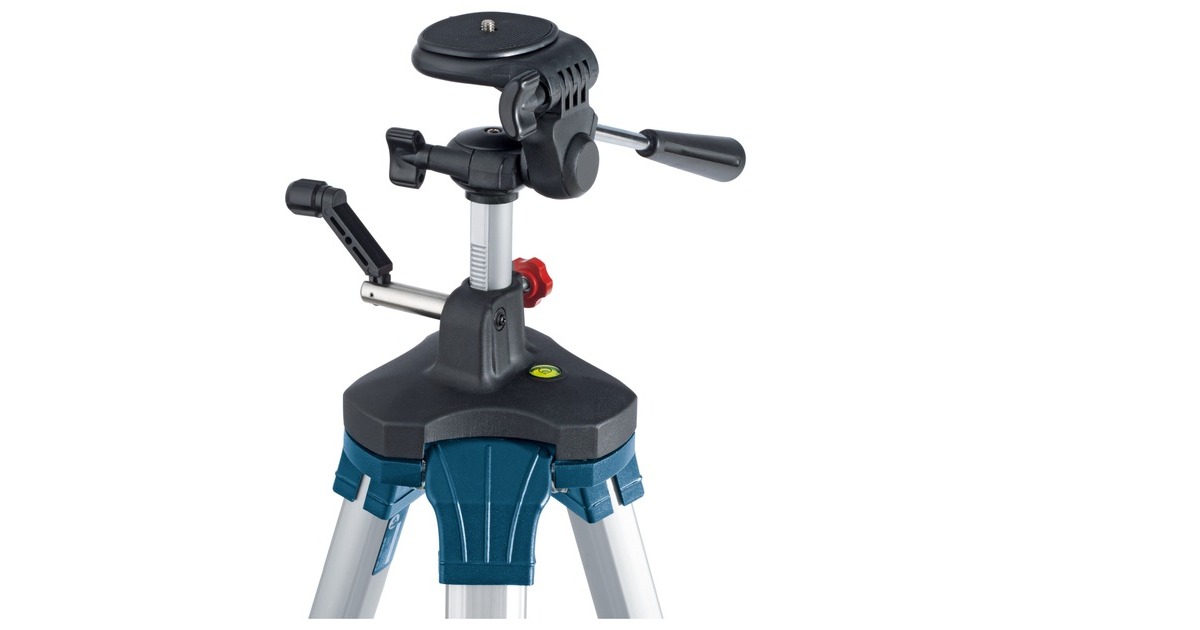 Bosch Baustativ BT250 Professional, Stative und Stativzubehör(silber/blau, 1/4