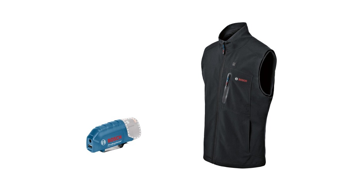Bosch Beheizbare Weste GHV 12+18V XA, M, Arbeitskleidung(schwarz, ohne Akku) Bosch Beheizbare Weste GHV 12+18V XA, M, Arbeitskleidung(schwarz, ohne Akku)