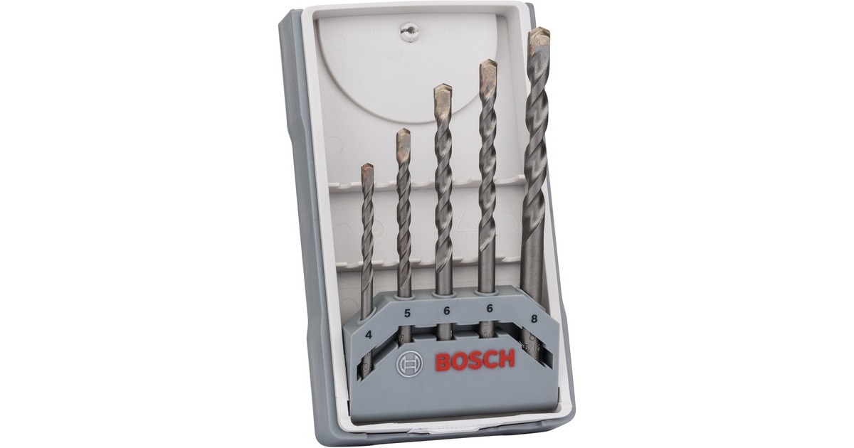 Bosch Betonbohrer Set CYL-3, 5-teilig, Bohrer-Satz(grau)
