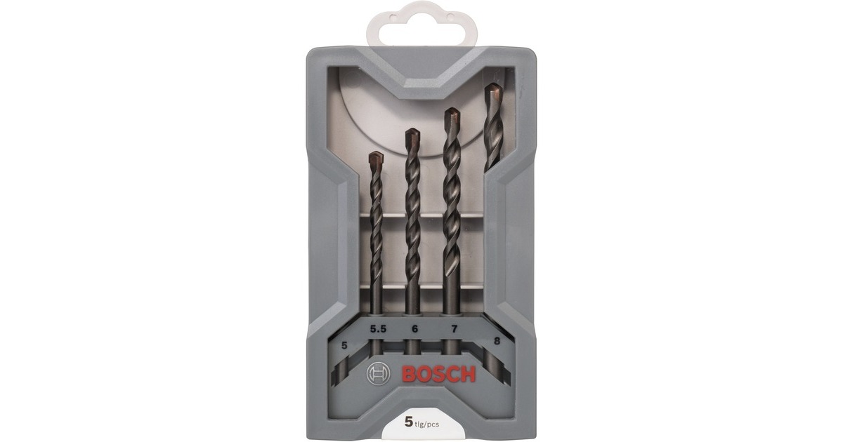 Bosch Betonbohrer Set CYL-3, 5-teilig, Bohrer-Satz(grau)