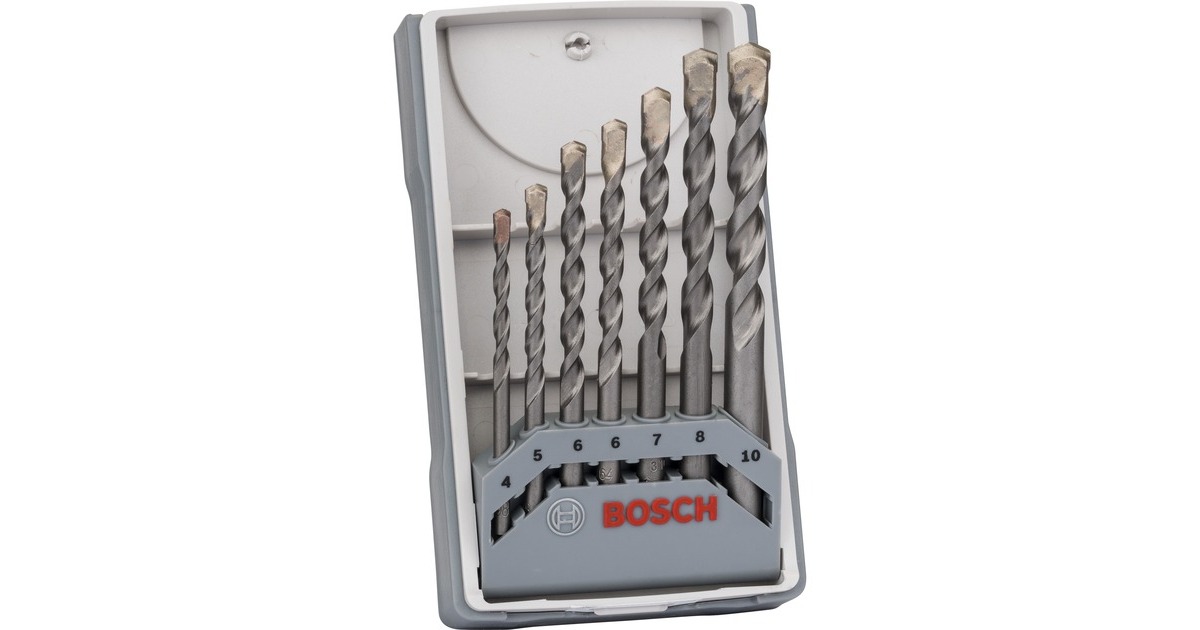 Bosch Betonbohrer Set CYL-3, 7-teilig, Bohrer-Satz(grau)