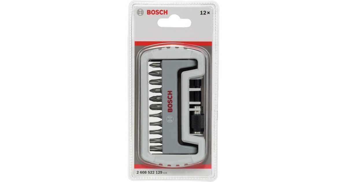 Bosch Bit-Satz Extra Hart, 11+1-teilig