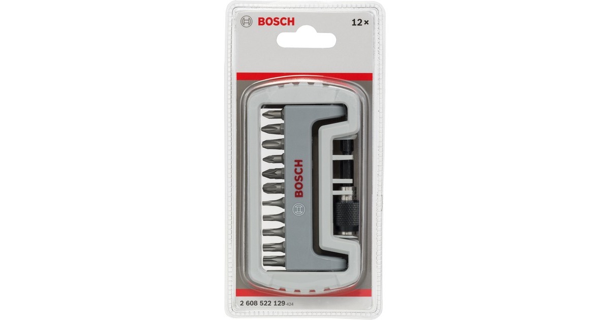 Bosch Bit-Satz Extra Hart, 11+1-teilig