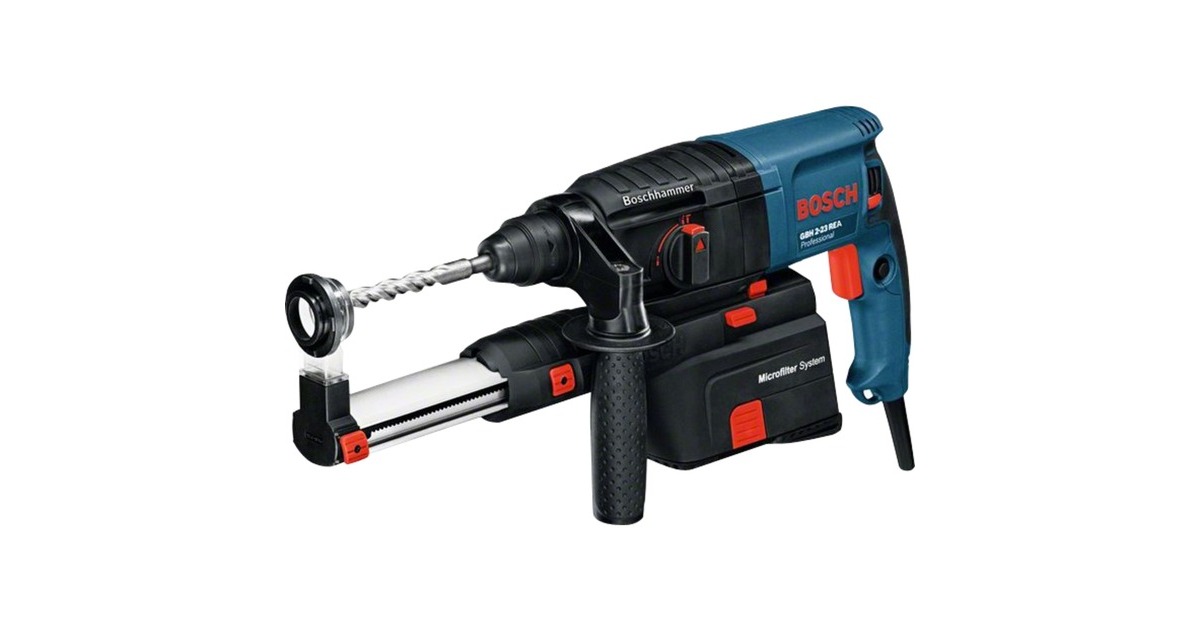 Bosch Bohrhammer GBH 2-23 REA Professional(blau, 710 Watt, Koffer)