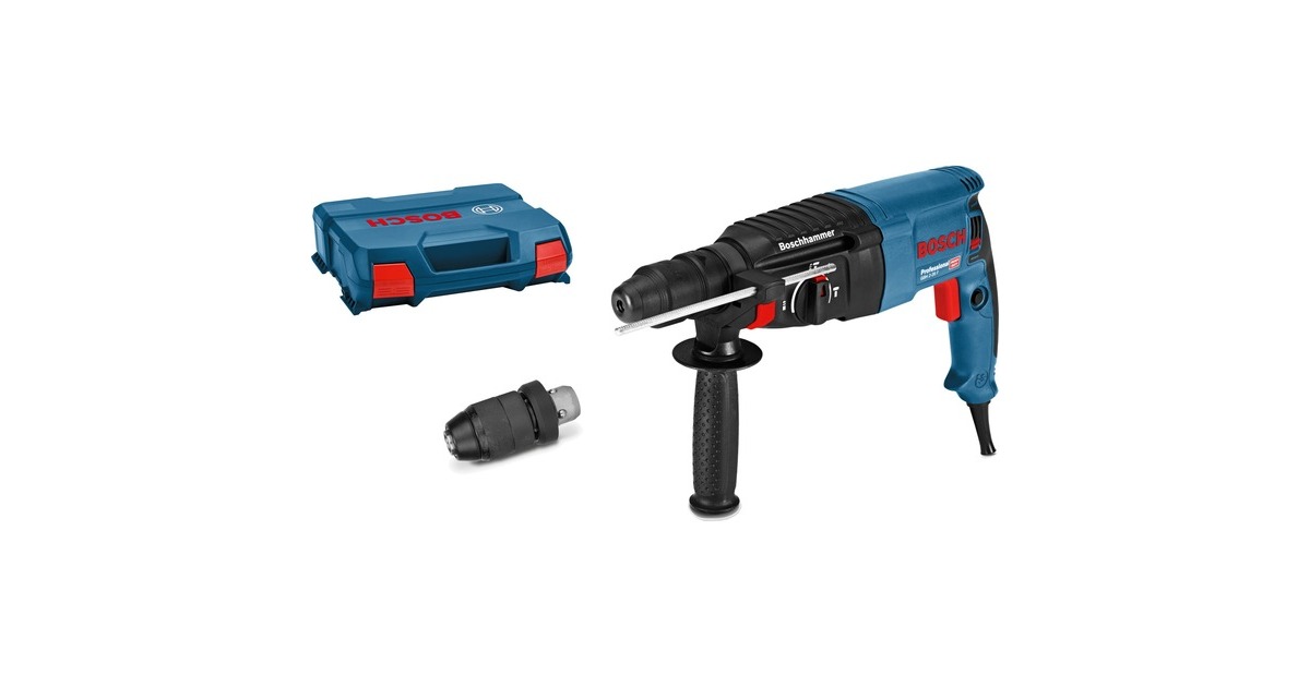 Bosch Bohrhammer GBH 2-26 F Professional(blau/schwarz, 830 Watt, Koffer)