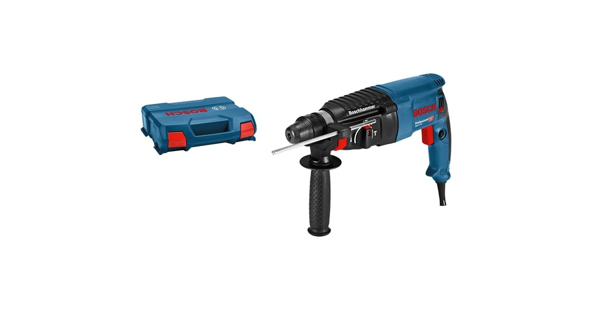 Bosch Bohrhammer GBH 2-26 Professional(blau/schwarz, 830 Watt, Koffer)